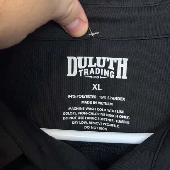 NWT DULUTH TRADING PRESSURE COOKER POLO WITH POCKET BLACK SIZE XL - Picture 5 of 7